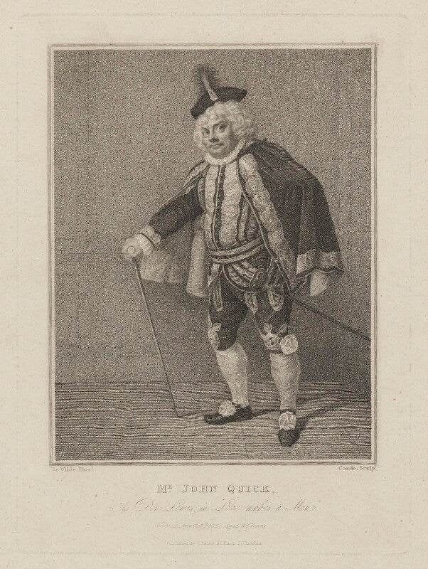 John quick as don lewis in 'love makes a man' npg d39152