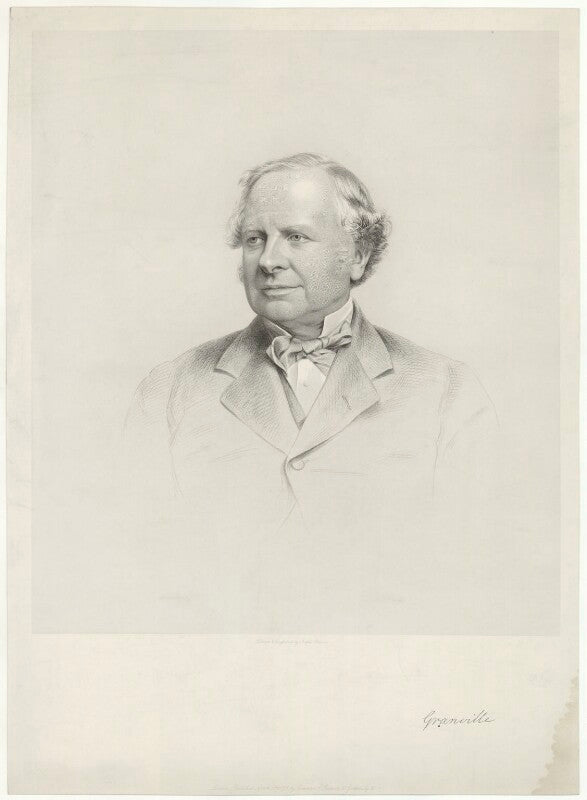 Granville george leveson gower, 2nd earl granville npg d34797