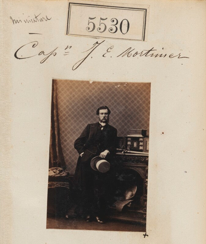 Captain j.e. mortimer npg ax55487