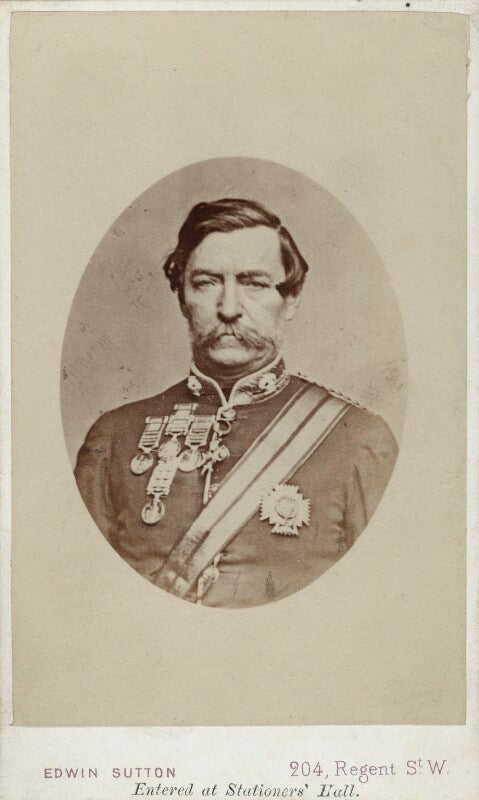 Robert cornelis napier, 1st baron napier of magdala npg ax17834