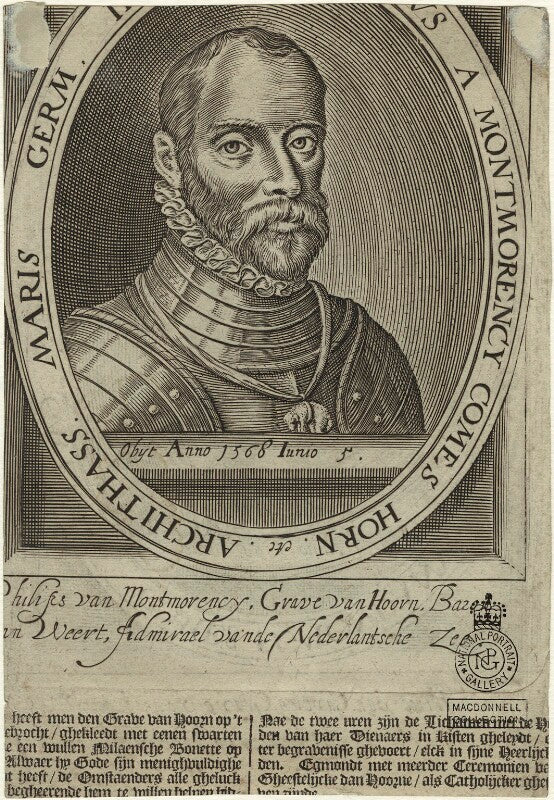 Philip de montmorency, count of hoorn npg d33027