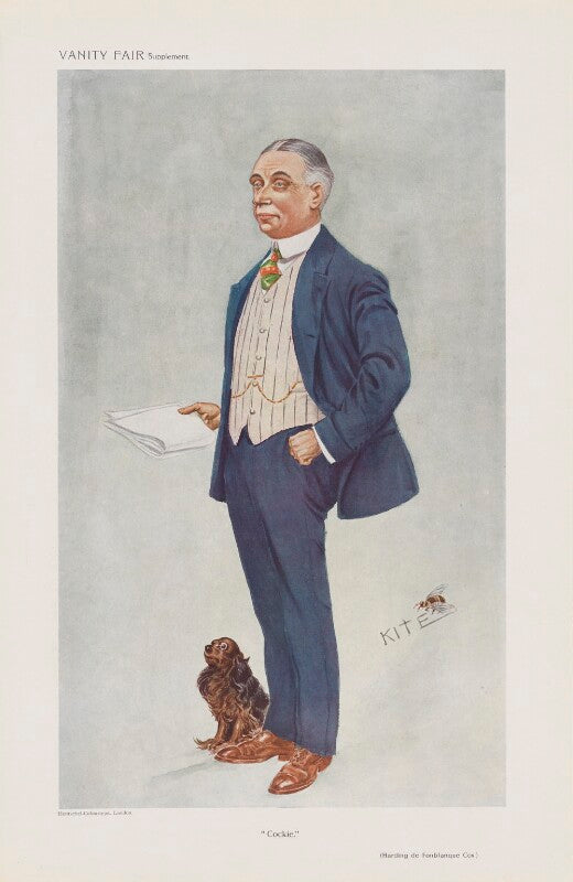Harding edward de fonblanque cox ('men of the day. no. 1186. "cockie."') npg d45501
