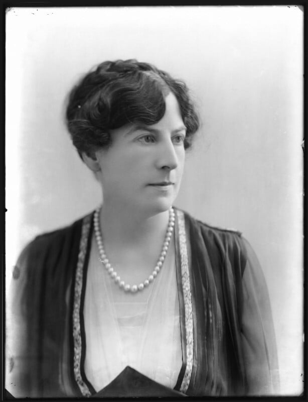 Ethel mary (née piercy), lady buchanan jardine npg x120635