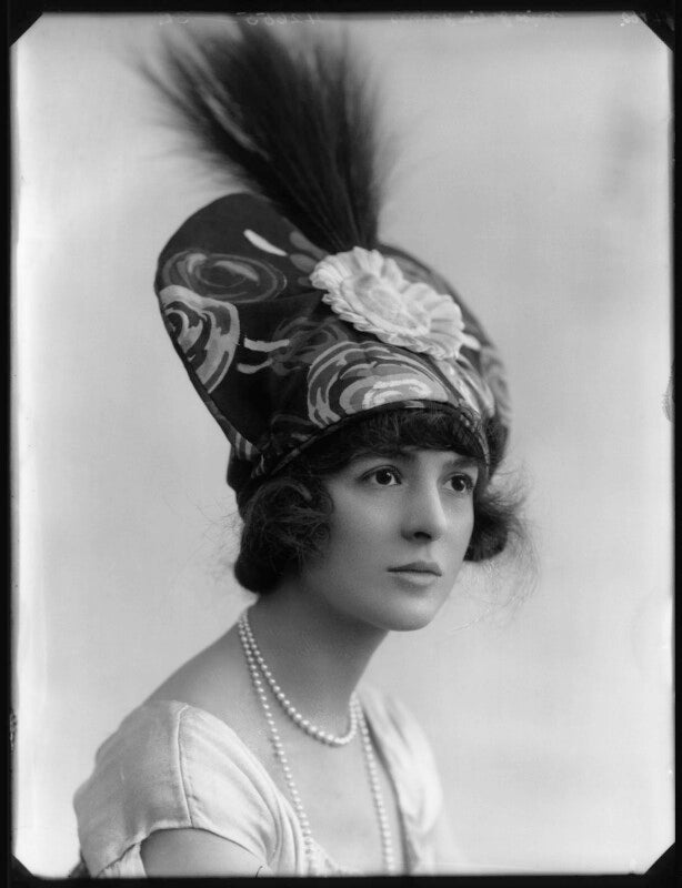Julia james dressed for all fools' day ball npg x102122