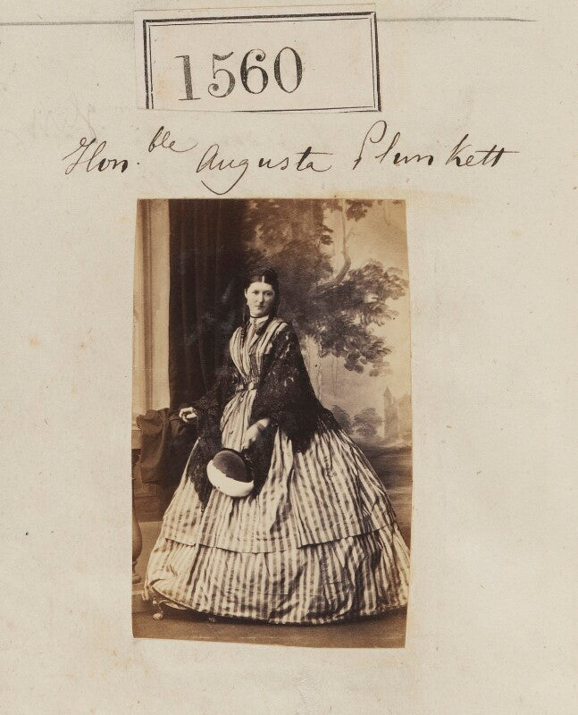 Hon. augusta anna margaret johnstone (née plunkett) npg ax50954