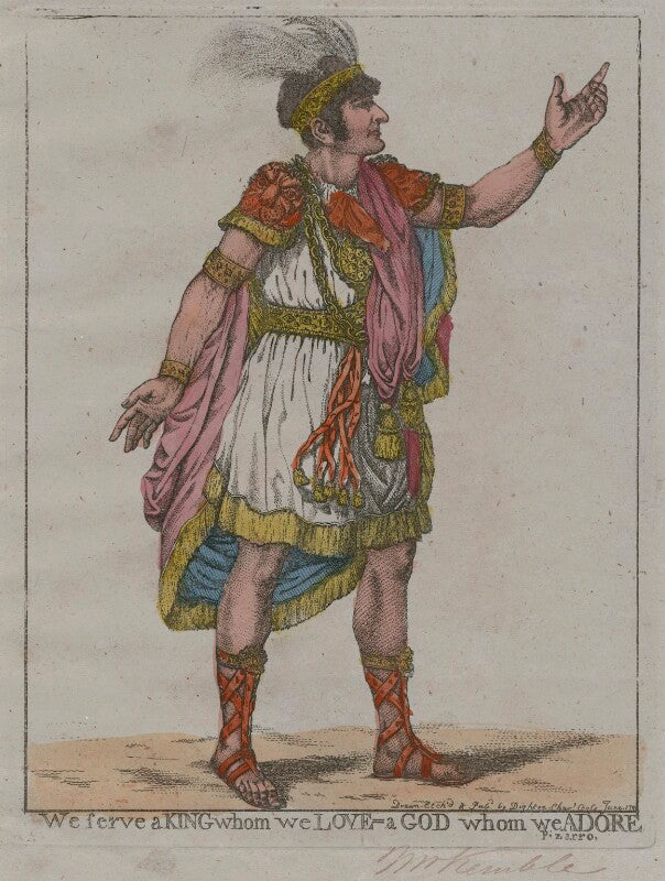 John philip kemble ('we serve a king whom we love a god whom we adore') npg d10686