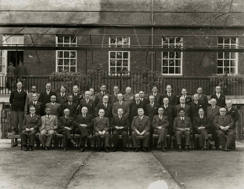 Clement attlee and prime ministers at the commonwealth conference npg x71999