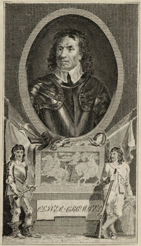 Oliver cromwell npg d28716