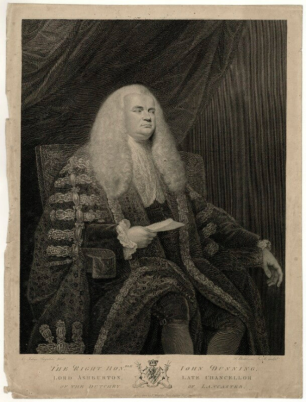 John dunning, 1st baron ashburton npg d7395