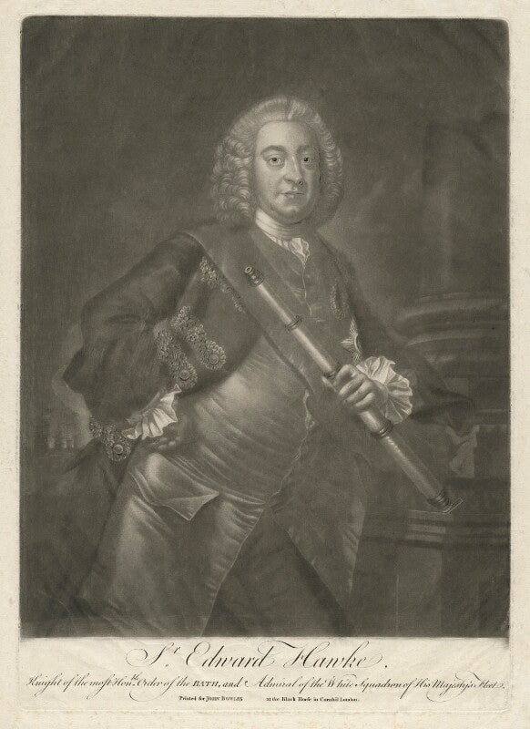 Edward hawke, 1st baron hawke npg d35609