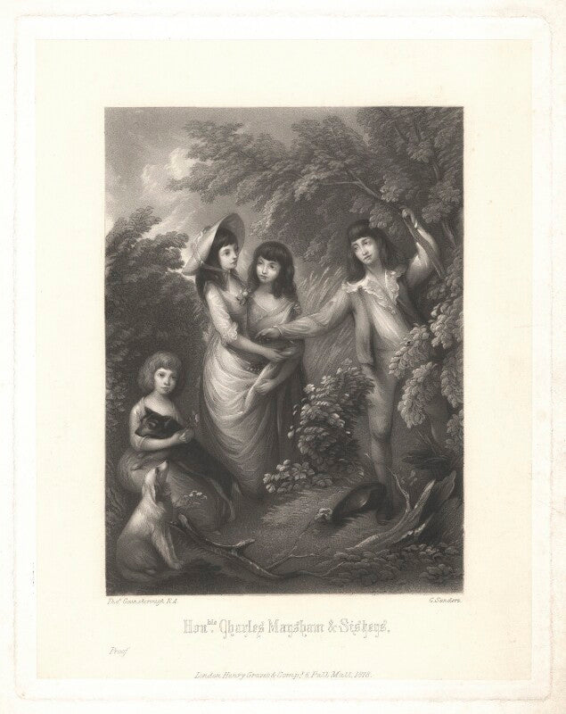 Honble. charles marsham & sisters npg d4113
