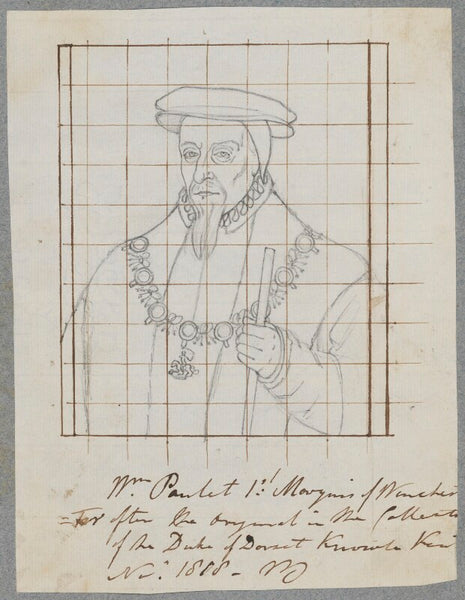 William Paulet, 1st Marquess of Winchester Greetings Card National