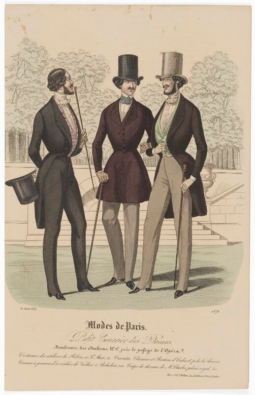 'modes de paris', 31 august 1839 npg d47846