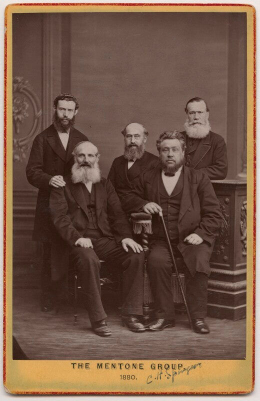 'the mentone group' (including charles haddon spurgeon and joseph passmore) npg x38839