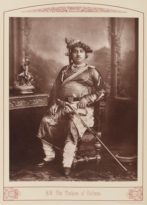 Thakur saheb sir mansinghji sursinghji of palitana npg ax28685