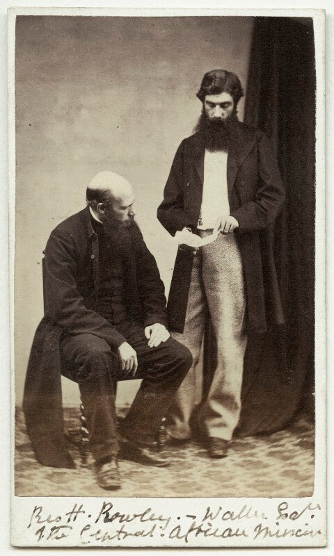 Horace waller; henry rowley npg ax68135