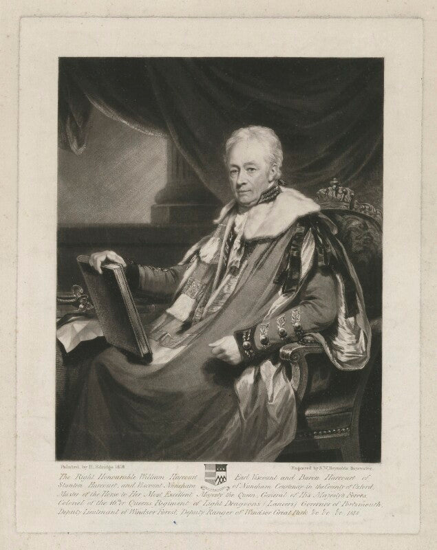 William harcourt, 3rd earl harcourt npg d35326