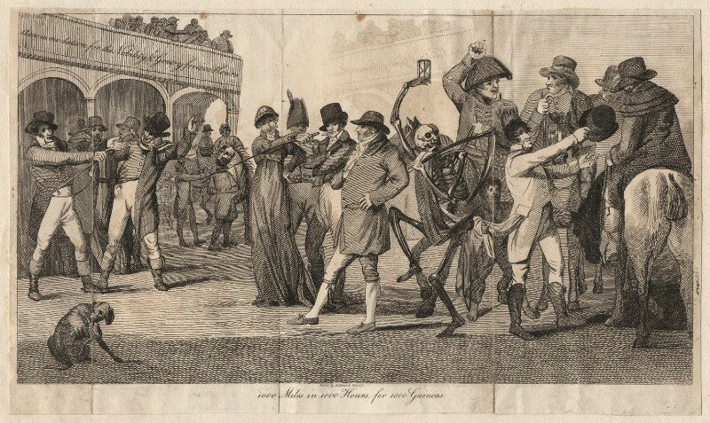 Crowds gathered to see george wilson npg d16916