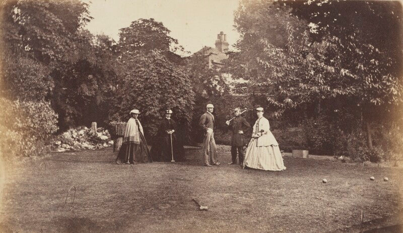 Mrs collinson; mrs a. fisher; lieutenant eden; lieutenant anstey; miss eden npg ax137937