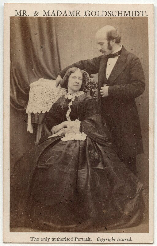 Jenny lind; otto moritz david goldschmidt npg x134147