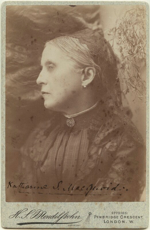 Katharine sarah macquoid (née thomas) npg x20464