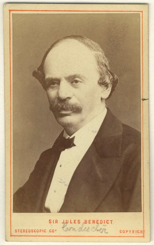 Sir julius benedict npg ax25022