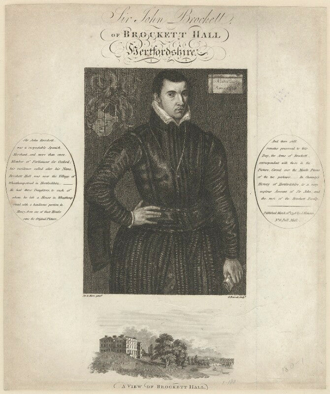 Sir john brockett npg d32161