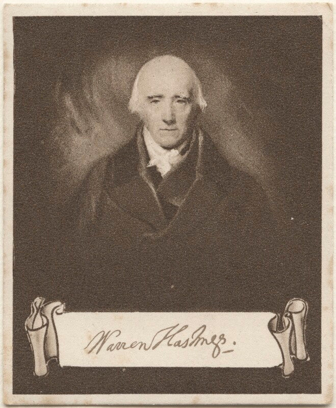 Warren hastings npg d48922