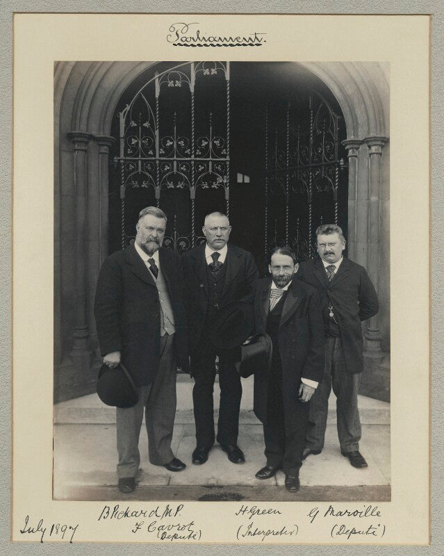 Benjamin pickard; f. cavrot; h. green; g. maroille npg x133296