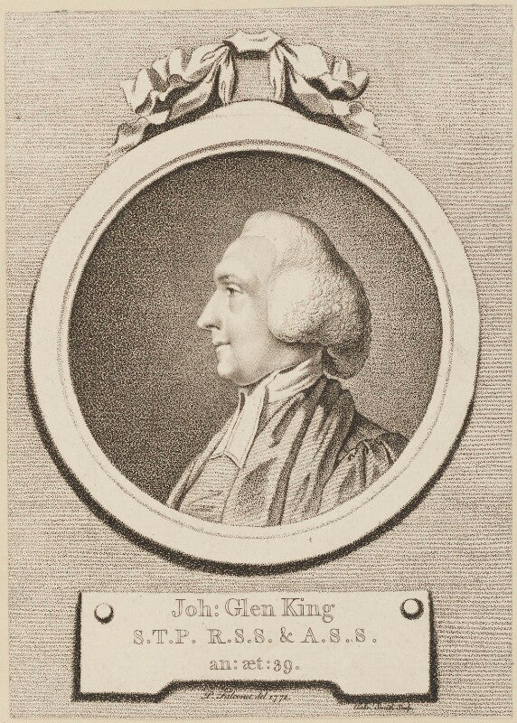 John glen king npg d14043