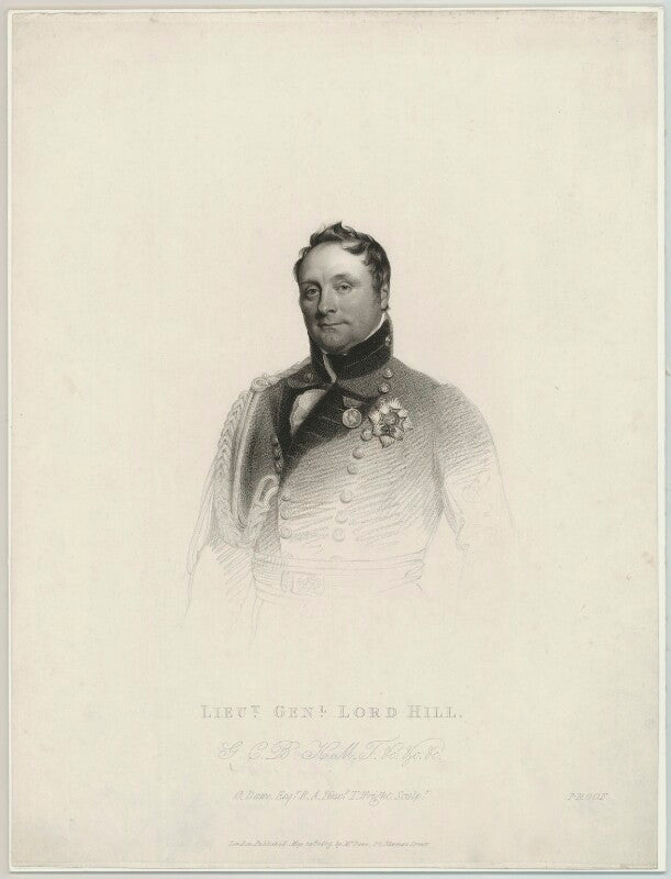 Rowland hill, 1st viscount hill npg d10679