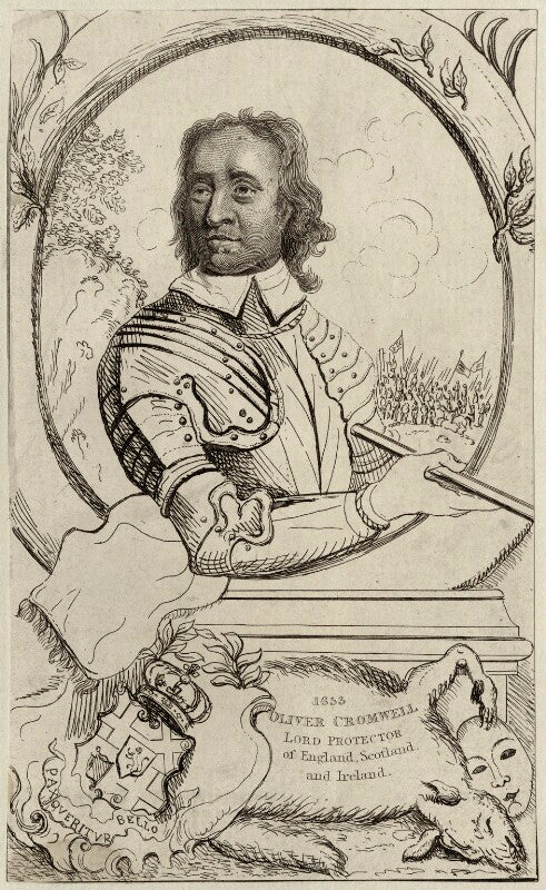 Oliver cromwell npg d28709
