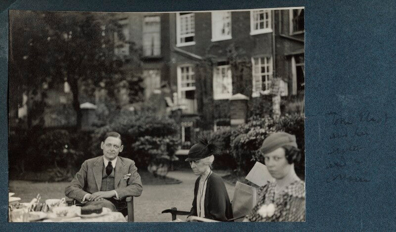 T.s. eliot with his sister and his cousin npg ax143671