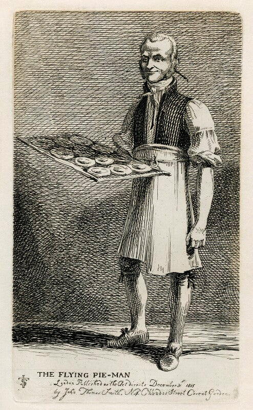 James sharp (sharpe) egland or eagland ('the flying pie man') npg d40084