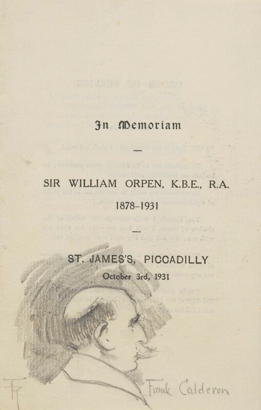 (william) frank calderon npg d43200