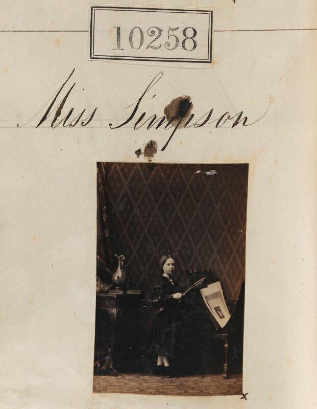 Miss simpson npg ax59972