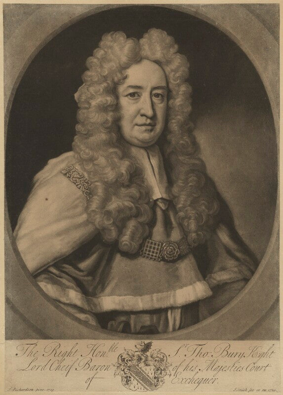 Sir thomas bury npg d32458