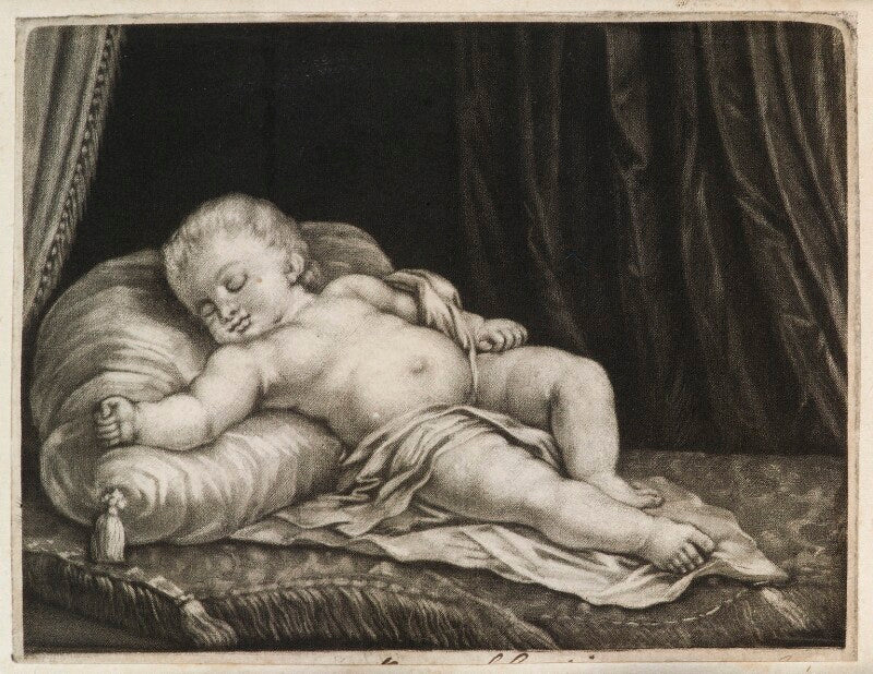 Baby asleep npg d11867