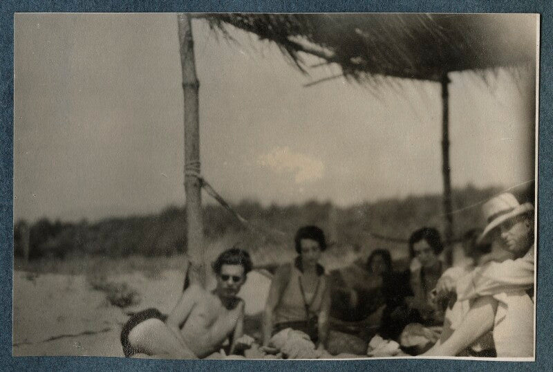 Aldous huxley; maria huxley (née nys); baroness franchitti; philip edward morrell npg ax142902