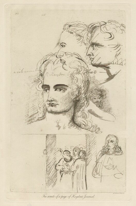 Benjamin robert haydon; john keats npg d36763