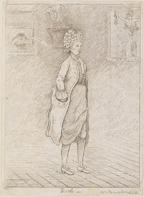 Frances abington (née barton) ('scrub') npg d14774