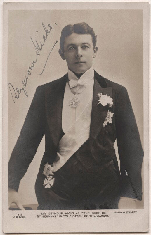 Sir (edward) seymour hicks as the duke of st jermyns in 'the catch of the season' npg x18461