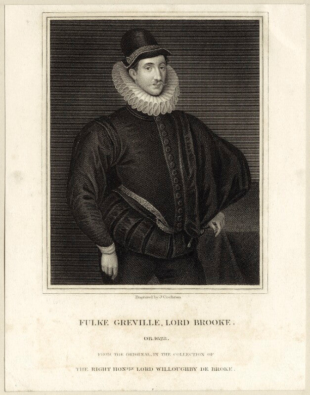 Fulke greville, 1st baron brooke of beauchamps court npg d25851