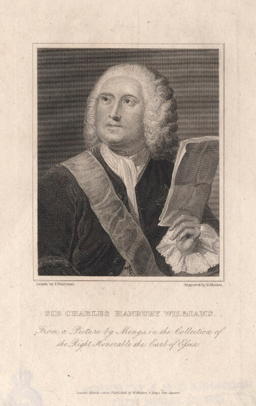 Sir charles hanbury williams npg d8595