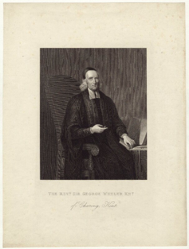 Sir george wheler npg d30913