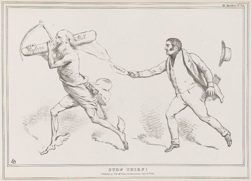 Stop thief! (john charles spencer, 3rd earl spencer) npg d41079