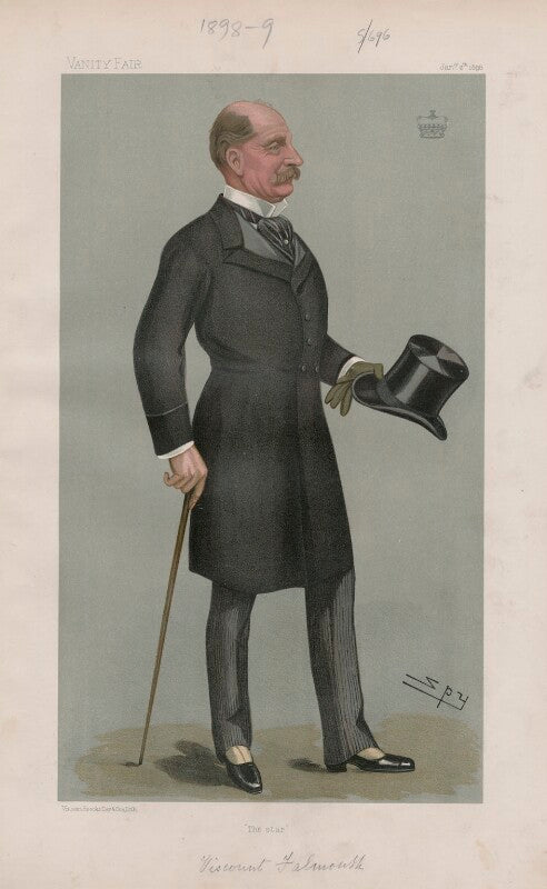 Evelyn edward thomas boscawen, 7th viscount falmouth ('men of the day. no. 700.') npg d44889