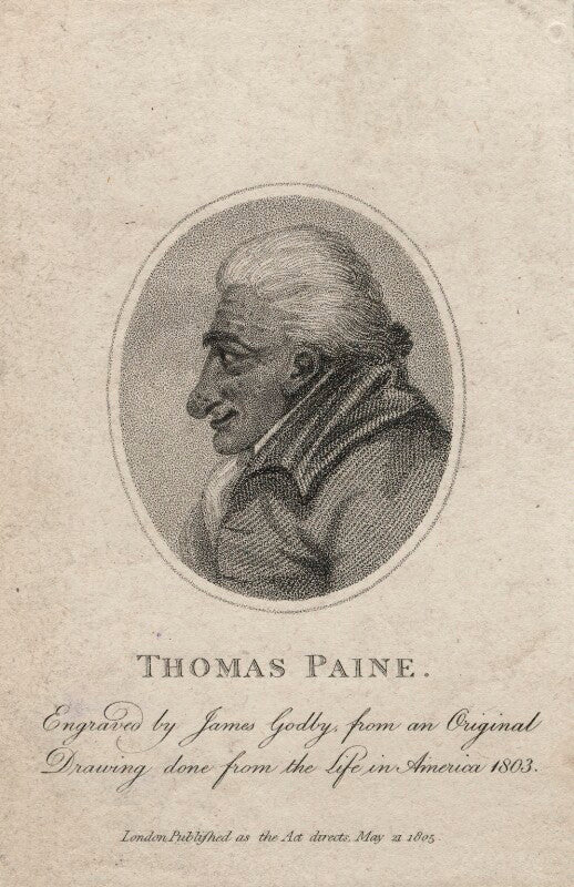Thomas paine npg d5455