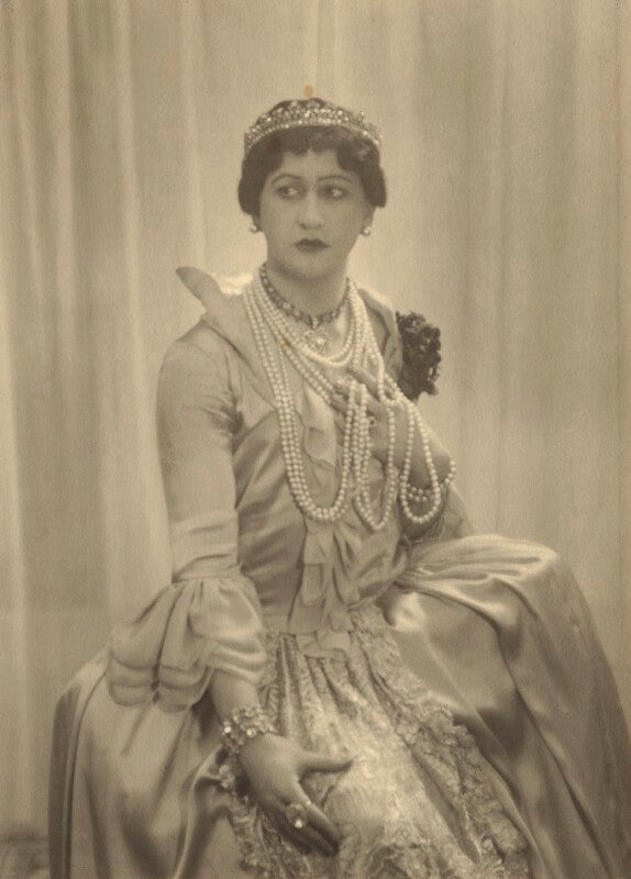 Arthur jeffress as catherine the great in 'great catherine' npg x47329