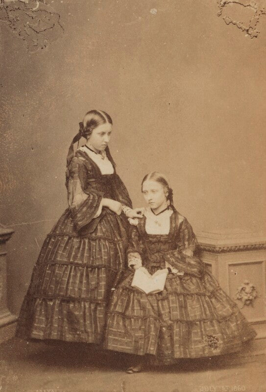 Helena augusta victoria, princess christian; princess louise caroline alberta, duchess of argyll npg ax26221